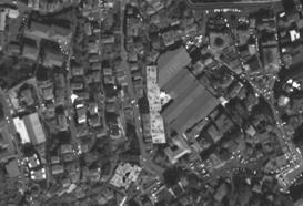Figure 5 shows high resolution optical satellite images with approximately the same number of pixels of the Istanbul city area. Also, Figure 6 shows from Zonguldak city area.