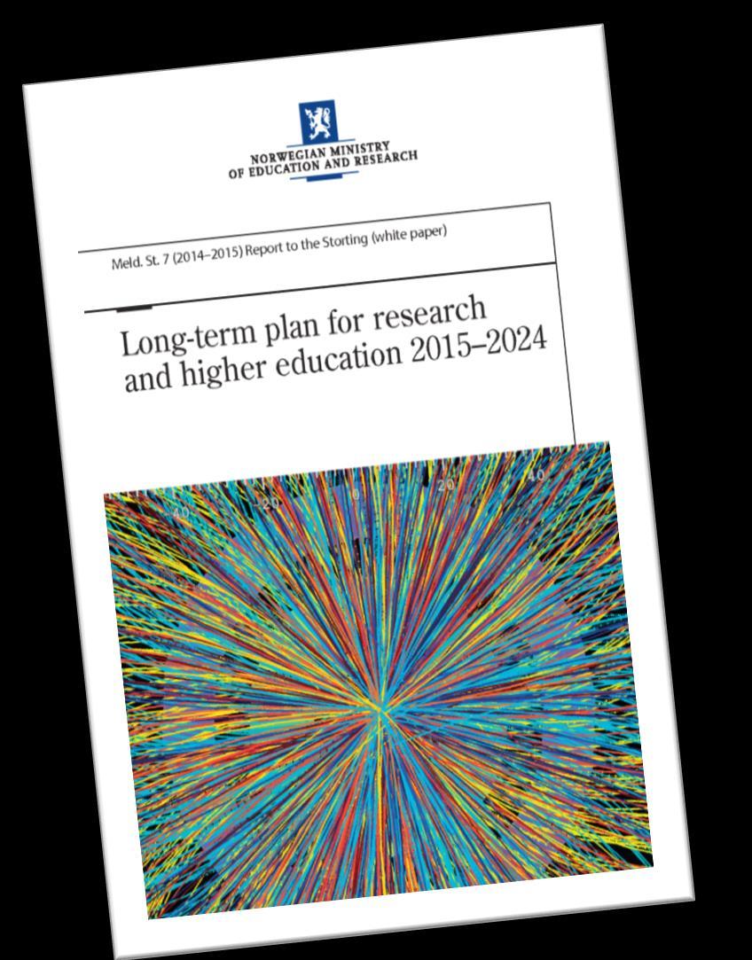 Long-Term Plan for Research and Higher Education