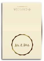 your loved ones with our gold foiled stamped Bridal cards and