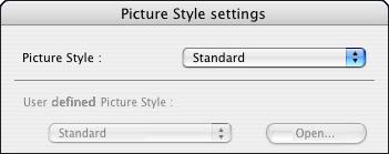 Changing Picture Style and Applying to the You can set your own Picture Style [Sharpness], [Contrast], [Saturation] and [Color tone] and apply them to the camera, in the same way as operating from