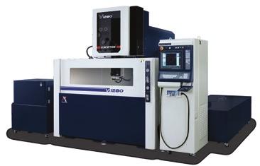 size of standard V series; it talks the specification of a big size of Wire Cutting EDM.