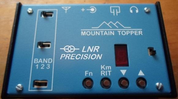 The Mountain Topper by Steve Weber (KD1JV) (MTR) www.lnrprecision.com FULLY ASSEMBLED Manufactured by LNR Precision, Inc. A very small, very efficient three band QRP CW rig.