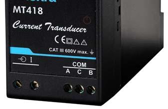 Sophisticated analogue output; 2 voltage and 4 current ranges,