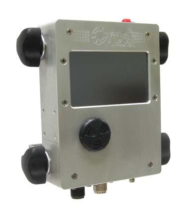 5 MHz) receiver with an embedded microprocessor, GPS and touchscreen LCD interface. The RX-103 is designed to receive a signal from any ORCA transmitter.