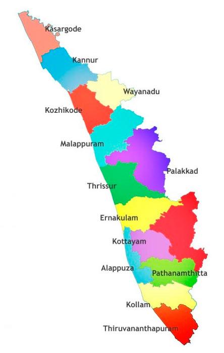 Kerala - Demographic details Southern most State of India Occupies 2.