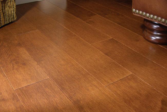 maple floors, with a number of stain options, as well as clear.
