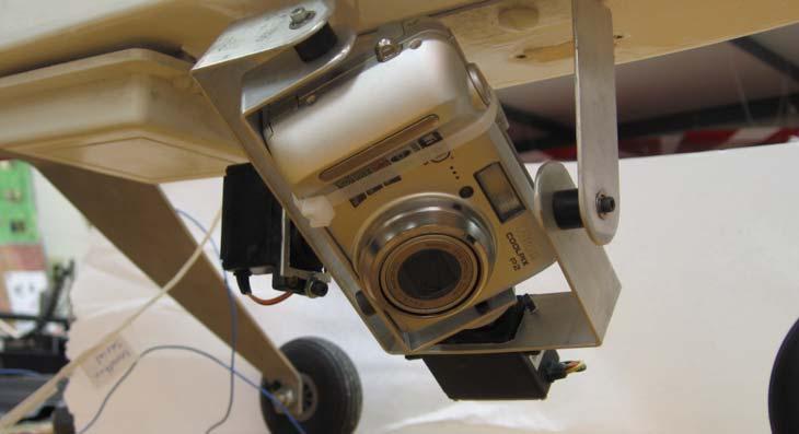 Camera After the April 2007 crash, NCSU rebuilt its system in a smaller airframe. With the smaller payload volume, a smaller camera was necessary. The imagery team chose the Nikon P2.