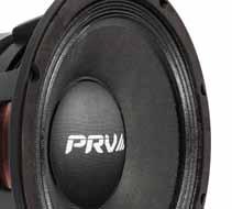 10 101000 This speaker was specially designed for high SPL in the midrange frequencies; the lightweight cone provides an excellent curve response linear to 6,500 Hz 10 Loudspeakers 10 101000 10MB1000