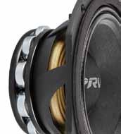 6-5-4 6500-NDY The high end neodymium magnet assembly was chosen to increase sensitivity and power handling, giving this woofer the highest sensitivity of 96dB 6 Loudspeakers 6 6500-NDY 6300SEAL