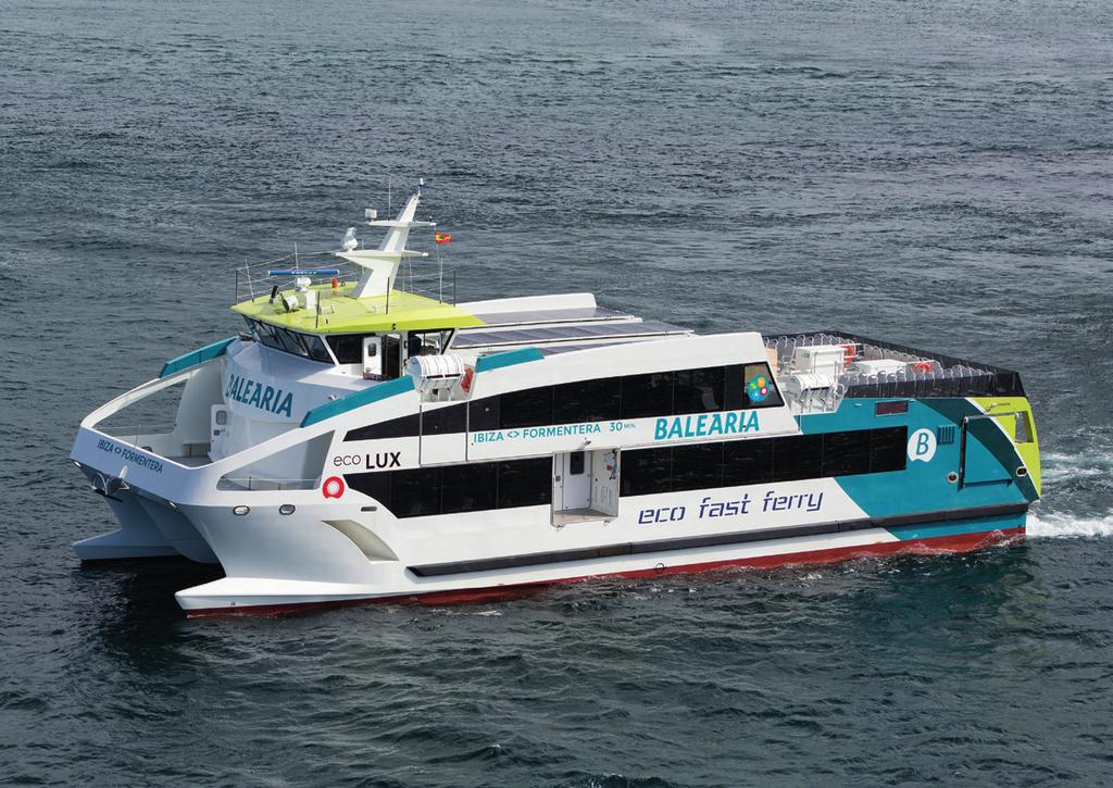 EcoLux, eco-fast ferry, incorporating