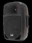LOUDSPEAKERS IS P108AMKII IS P110AMKII 8 bi-active two way plastic speaker Woofer 8 VC 1,5 Line output XLR OUT