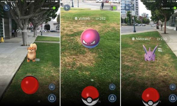 In Pokemon GO, all necessary interactions with the user are done through the touch screen or automatically with the user s Geolocation. 2.