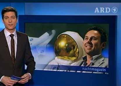 ... Spiegel Towards the sun: In Berlin a dentist presents his travel plans - first German space tourist.