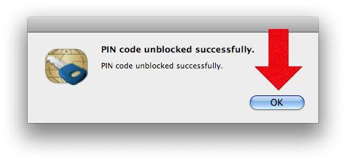 Déblocage PIN Mac OSX Some advice on choosing a suitable PIN: Some security advice: The more characters you use in the PIN, the more secure it will be; avoid using a combination of numbers that can