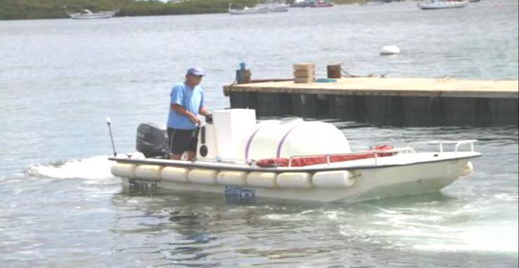 Slurpy, which is now in operation! Our appreciation also goes out to St. Maarten Shipyard, which provides disposal of pumpout boat waste into their secure landbased holding tank free of charge.