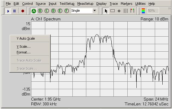 Set the training kit to Mode 6 for the QPSK modulation.
