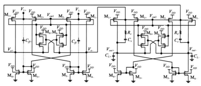 OTA Using Both the Technique Pseudo-Differential and Bulk-Driven MOS transistor Technique A two-stage bulk-input pseudo-differential operational transconductance amplifier (OTA) is designed in the