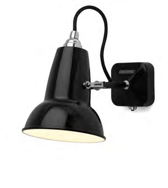 Original 1227 Mini Wall Light Original 1227 Mini Collection May 2018 Public Price List Launched In 2015 Designed by George Carwardine Wall Light - Jet Black Wall Light - Linen White Wall Light - Dove