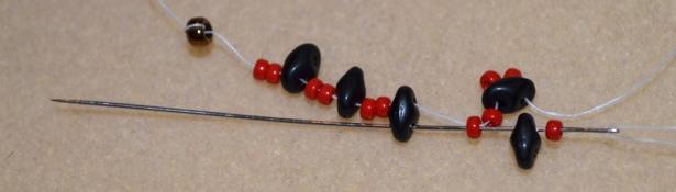 It can also be used to help with your tension, allowing you to slide the bead up toward the beadwork to tighten up the first row or two as you get started.