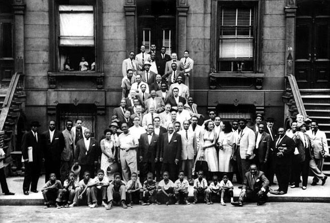 A Great Day in Harlem Source: Wikipedia Red Allen, Buster Bailey, Count Basie, EmmeE Berry, Art Blakey, Lawrence Brown, Scoville Browne, Buck Clayton, Bill Crump, Vic Dickenson, Roy Eldridge, Art