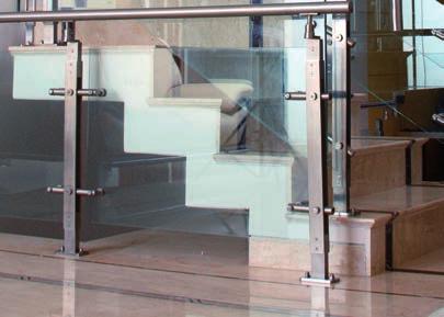 MABL 010 Glass Fitting Balustrade Balustrade Systems MABL 10 is used for seamlessly combining two or many glass pieces to offer a smoothness to the frame.