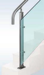 Unrestricted view Easy to clean Available Grade : 304 / 316 Available Finish : Gloss / Matt