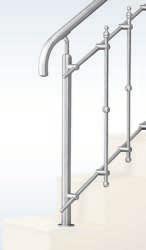 MABL 070-2A Top Mounting Steel Balustrade Balustrade Systems Make