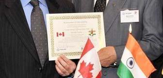 The Year of India in Canada was designated d for 2011 by the Prime