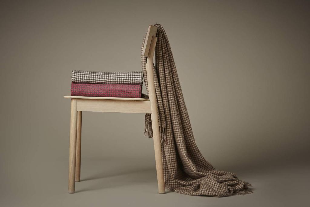 NAZCA Nazca & Rio Nazca and Rio are woven in pure baby alpaca, resulting in a fantastically soft, light and luxurious throw.