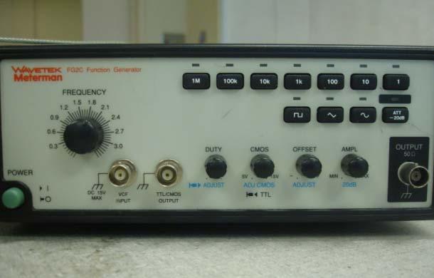 ECE65 Introduction to the Function Generator and the Oscilloscope Created by: Eldridge Alcantara (Spring 2007) I.