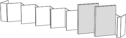 signage or scanner stripes, to clip onto shelf boards (fit for I210, I211, I212) Shelf depth 12 ¼" Dimensions 39" x 12 ¼" x ¾" Number of pockets 6 Pocket width 8 ¾" Pocket depth 1 ¾" Dimensions