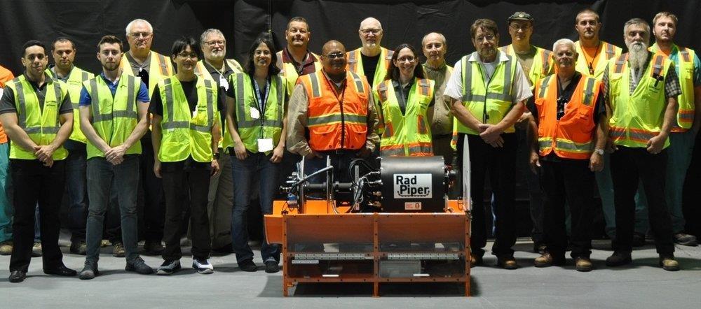 Figure 2. PORTS Group Photo with RadPiper technology. 3.