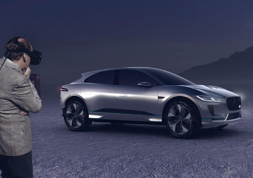 From Virtual Our first high-profile success born out of the Labs Programme was in 2016, with the launch of Jaguar s all-electric I-PACE concept car.