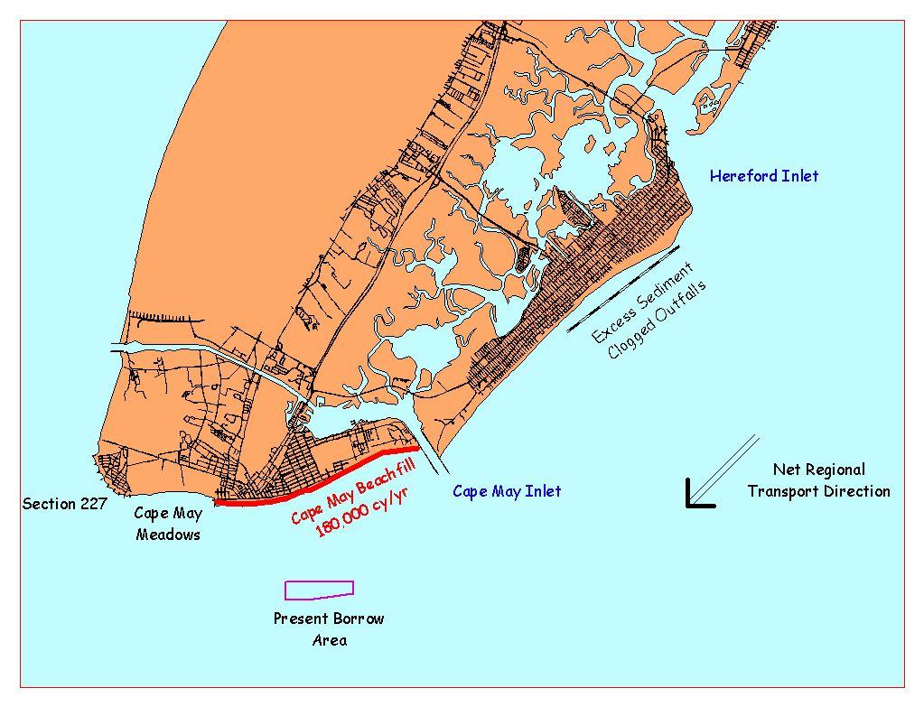 Cape May Inlet and Vicinity Stone Harbor Beachfill 2.2 MCY FY03 S.H. Pt.
