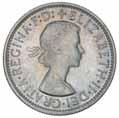 1223 Elizabeth II, Melbourne Mint, proof set, 1957. FDC.