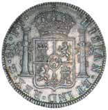 $120 part 1067* Mexico, Charles III, pillar type