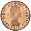 (16) $1,200 1236* Elizabeth II, Perth Mint, proof set, 1955. Red FDC and rare.