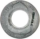 T. Knight Countermarked Holey Dollar 1078* New South Wales, five shillings or holey dollar,