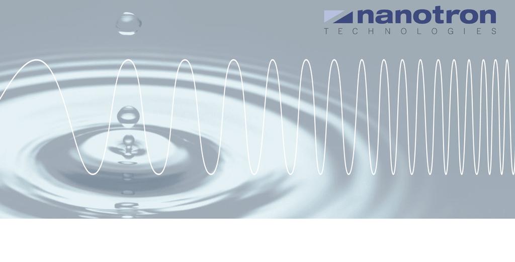 Test Specification Test Procedure for Nanotron Sensor Modules Version Number: 2.