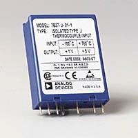 GENERAL DESCRIPTION The 7B37 is a single-channel signal conditioning module that interfaces, amplifies and filters input voltages from a J, K, T, E, R, S, or B-type thermocouple and provides an