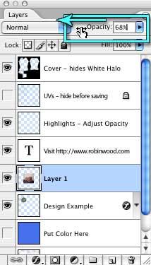 Notice that the new layer with your image on it, Layer 1, is already selected because it is highlighted. This is good because we need to work with Layer 1 for the next few steps.