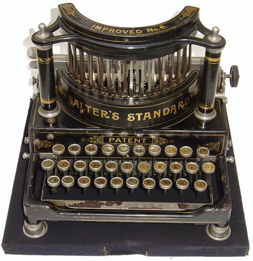 Typewriter: Christopher Sholes Christopher Sholes invented the