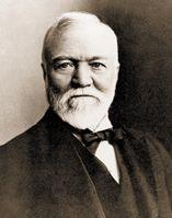 Andrew Carnegie Born in Scotland to penniless parents He immigrated to the US in 1848, at the age of 12 By 17, he was working for a railroad