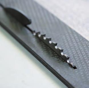 The advantage of the new DIAREX sizing saw blades: Longest edge life: LEUCO is focused on new diamond types and uses them depending on the application and the tooth geometry.