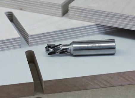 CNC PROCESSING Nesting Shank-Type cutter Product Family Welcomes New Applications HOW FINE GROOVES ARE GENERATED IN MASSIVE MATERIALS LEUCO will also be presenting at LIGNA three new diamond-tipped