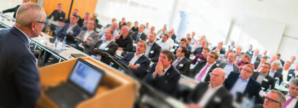 MATERIAL VARIETY TECHNICAL SYMPOSIUM "MATERIAL DIVERSITY AS A CHALLENGE" Woodworking experts convened at LEUCO The guests invited to the technical symposium were managers from LEUCO s customers,