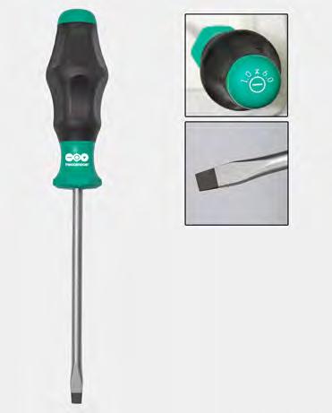 BY WERA screwdriver MECCANOCAR A range that offers the right tool for each type of screwing With handle in two colors, green and white, multi, can work quickly without straining your hand thanks to