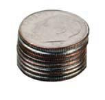Example Use place value patterns. Having a thickness of 1.35 millimeters, the dime is the thinnest coin produced by the United States Mint.