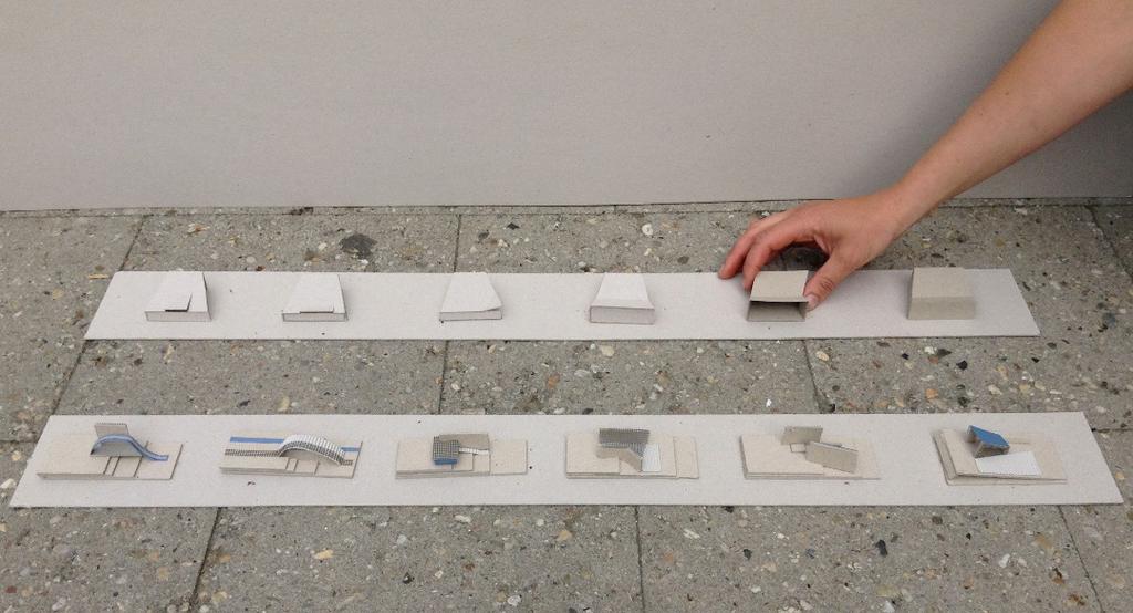 Model & scale as conceptual devices in architectural representation Thematic explorations After initial ideas are investigated and when the main design concept is clear, there still remain a lot of