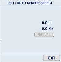 Operator controls Task Step 4 Select the SHOW HEAD WT or SHOW HEAD BT. The VELOCITY VECTOR and stabilization indicator can be used.
